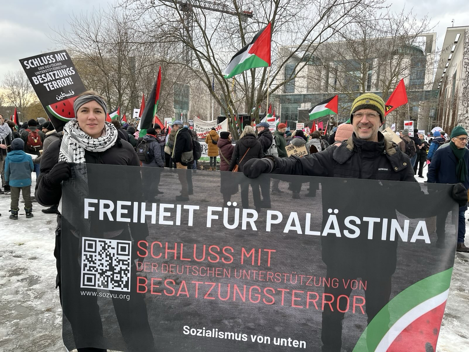 Protest gegen Waffenlieferungen an Israel